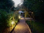 pathway to yurt